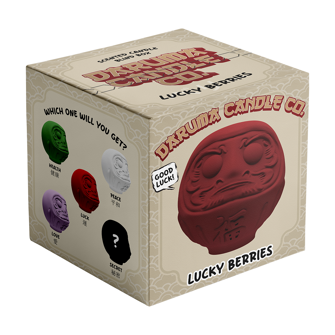 Daruma Scented Candle 001 Lucky Berries - Blind Box